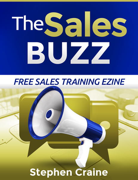 The Sales Buzz free sales training newsletter