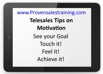 telesales tips on motivation